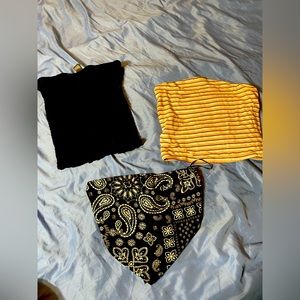 3 tube tops